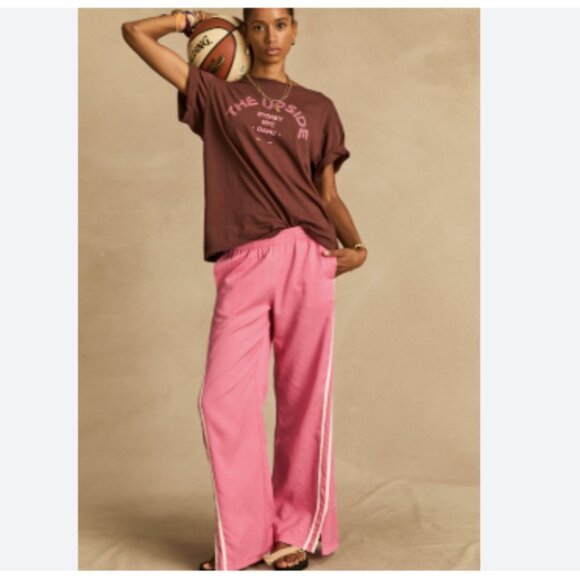 The Upside Juliet Pant Track Stripe Low Rise - Picture 1 of 12